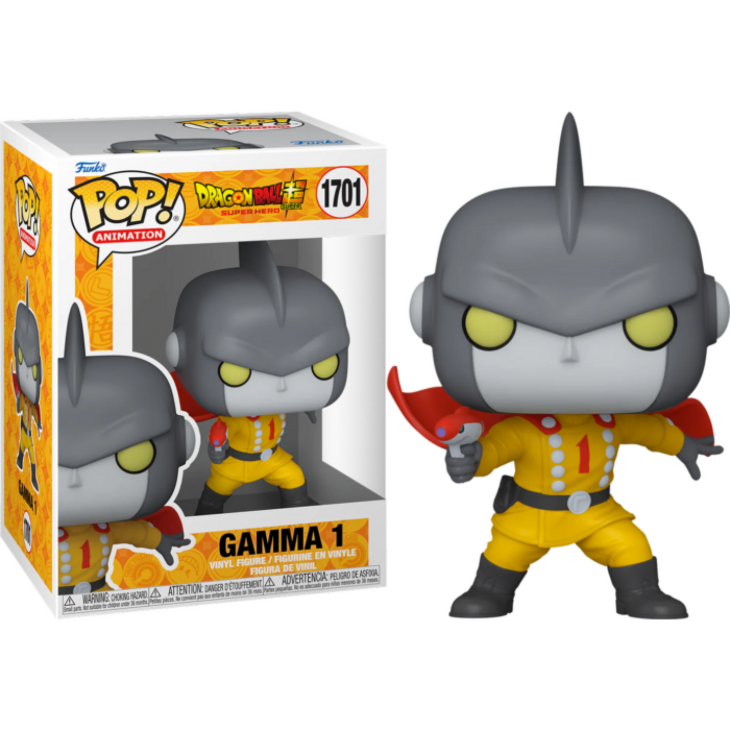 
                  
                    Dragon Ball Super: Super Hero - Gamma 1 Pop! Vinyl Figure
                  
                