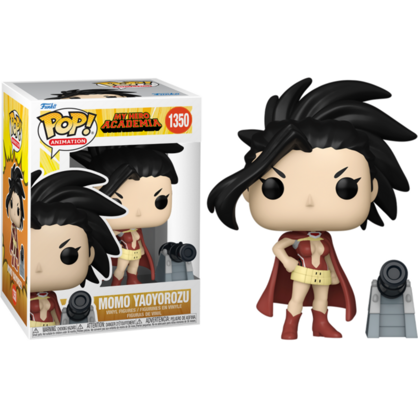 
                  
                    My Hero Academia: Season 5 - Momo Yaoyorozu with Cannon Pop! Vinyl Figure
                  
                