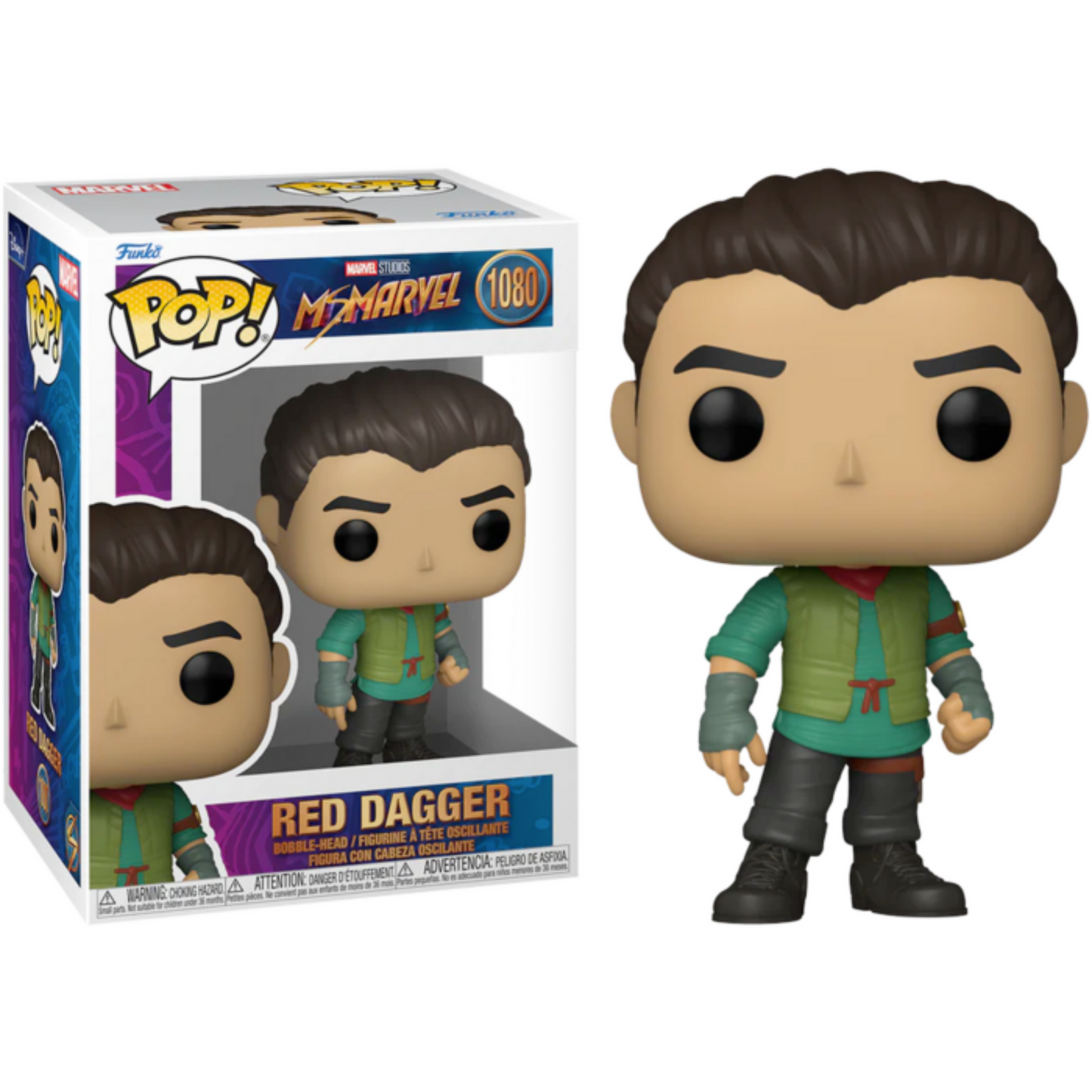
                  
                    Ms. Marvel (2022) - Red Dagger Pop! Vinyl Figure
                  
                