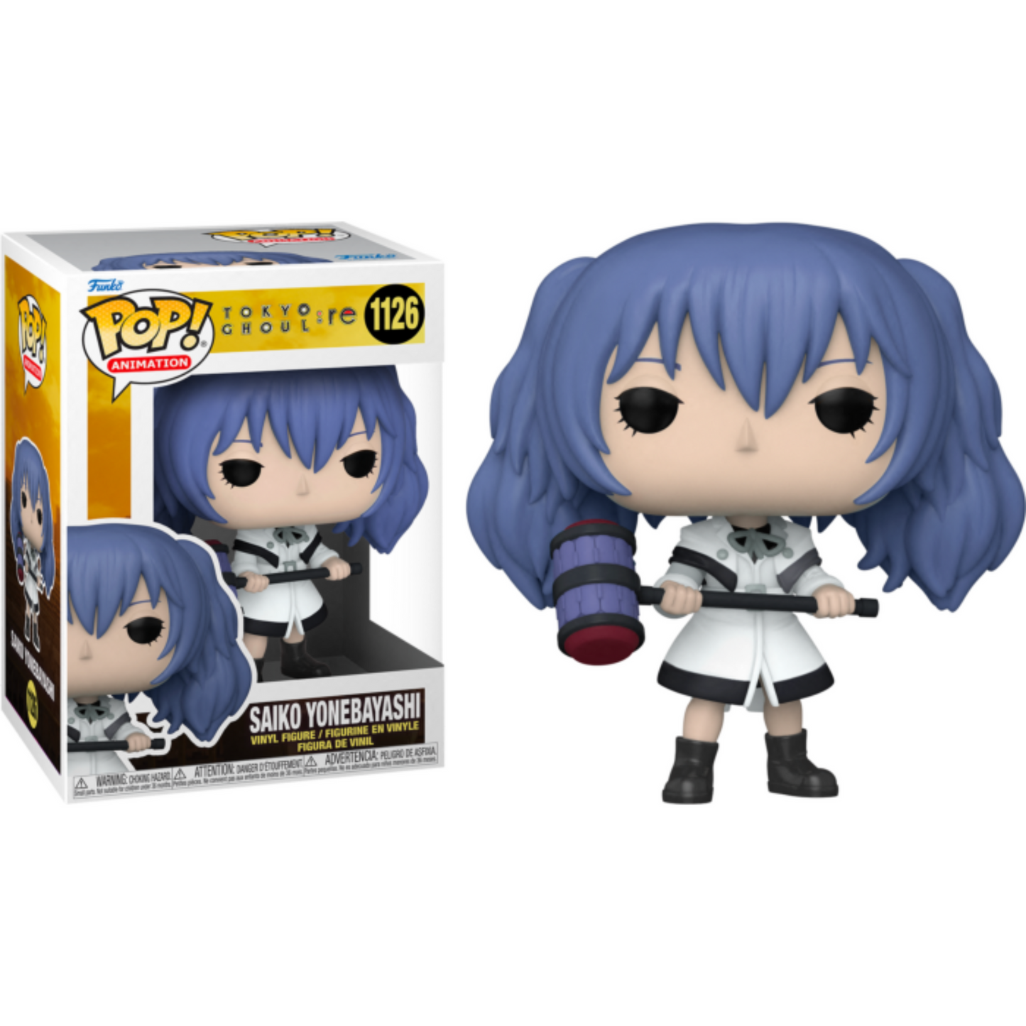
                  
                    Tokyo Ghoul: re - Saiko Yonebayashi Pop! Vinyl Figure
                  
                