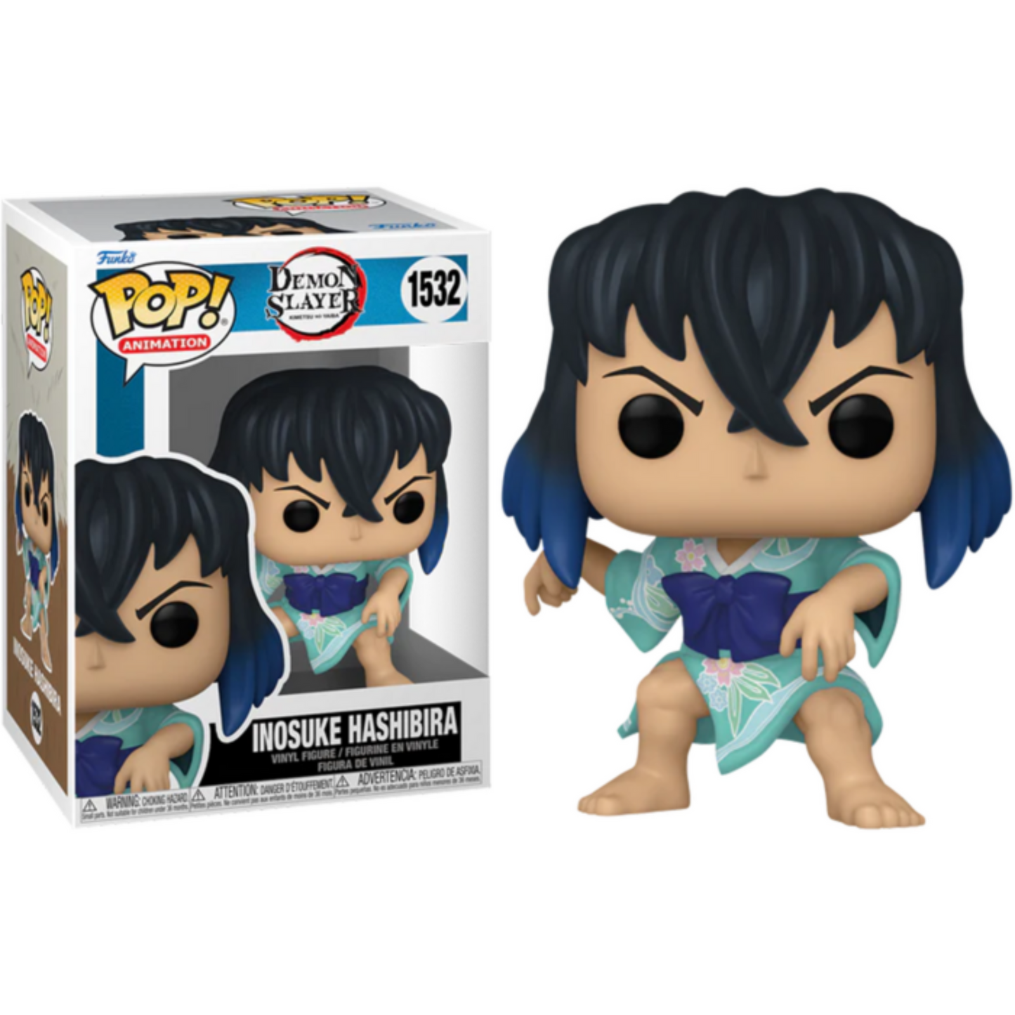 
                  
                    Demon Slayer - Inosuke Hashibira (Kimono) Pop! Vinyl Figure
                  
                