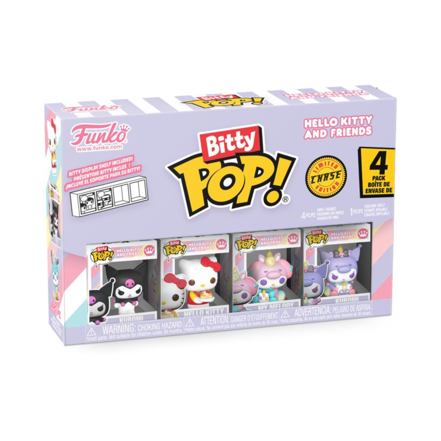 
                  
                    Hello Kitty - Kuromi Bitty Pop! 4-Pack
                  
                