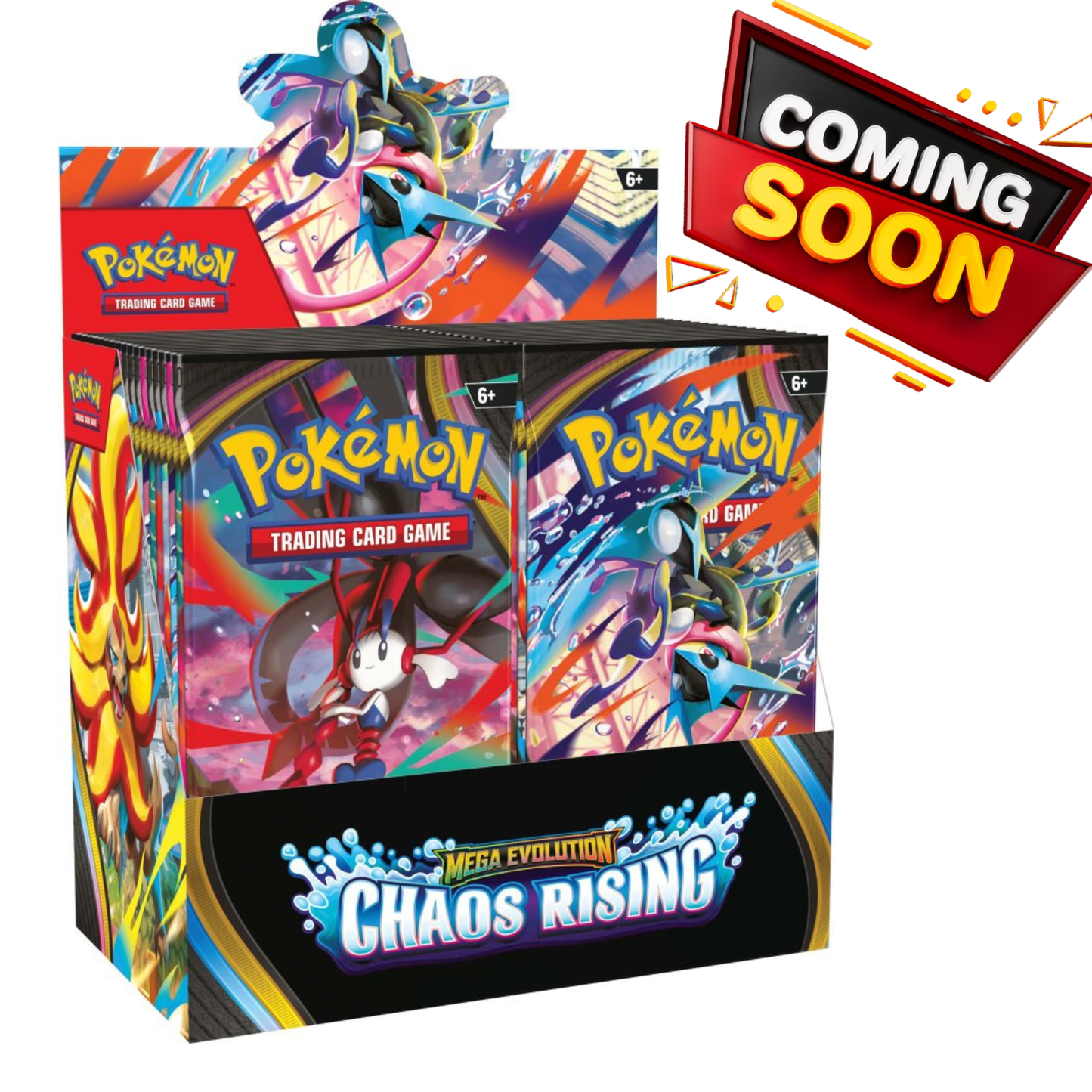 
                  
                    Pokémon TCG Mega Evolution Chaos Rising Booster Box
                  
                
