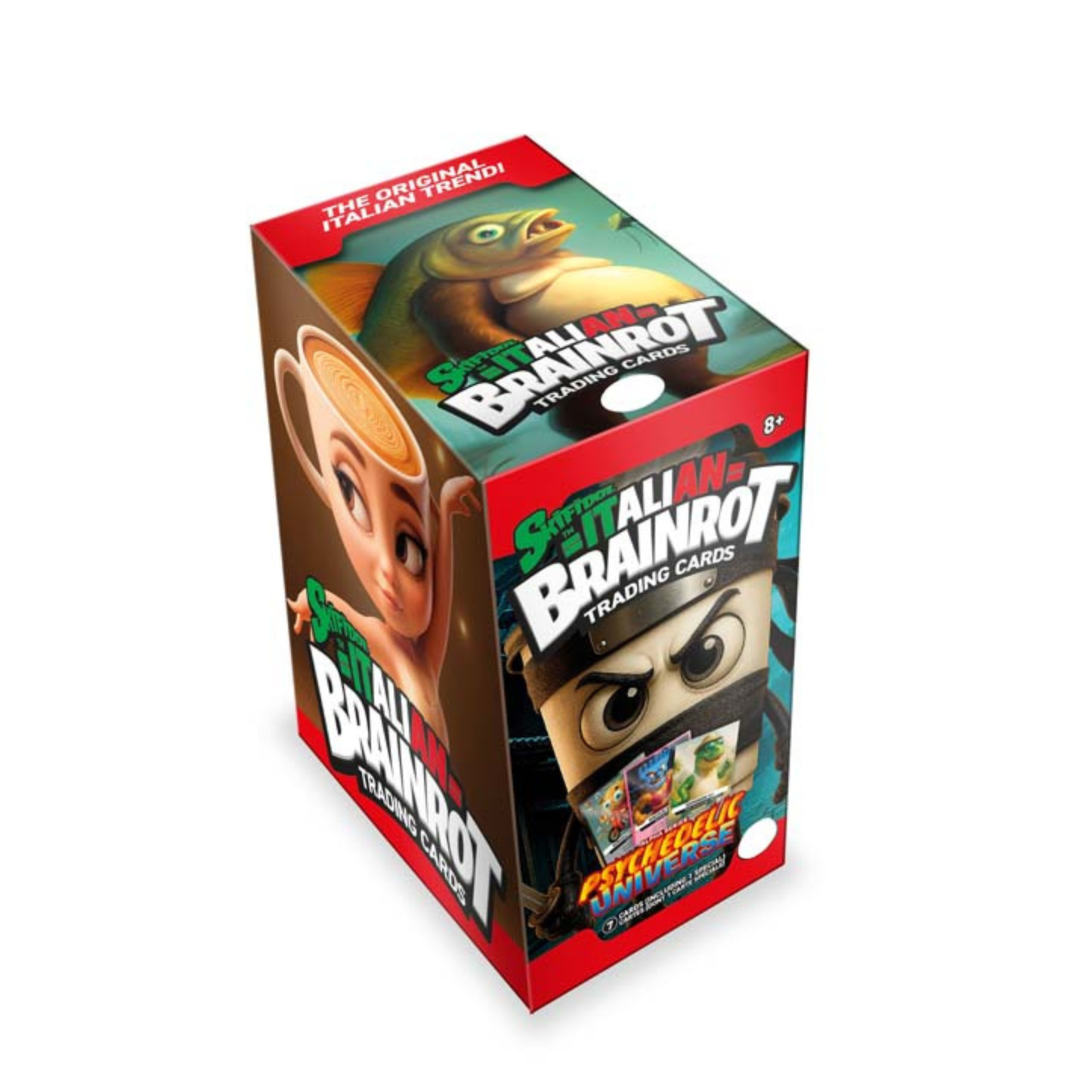 
                  
                    Skifidol Italian Brainrot Trading Card Game Booster Pack (Alpha Series)
                  
                