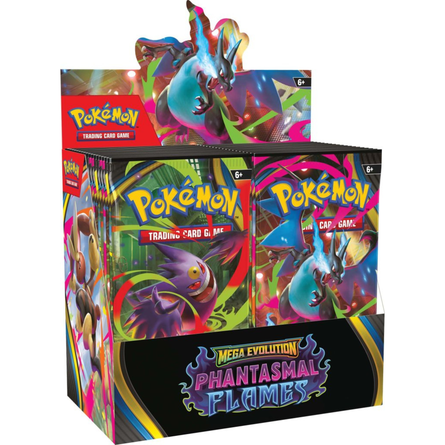 
                  
                    Pokemon TCG Mega Evolution 2- Phantasmal Flames Booster Box
                  
                