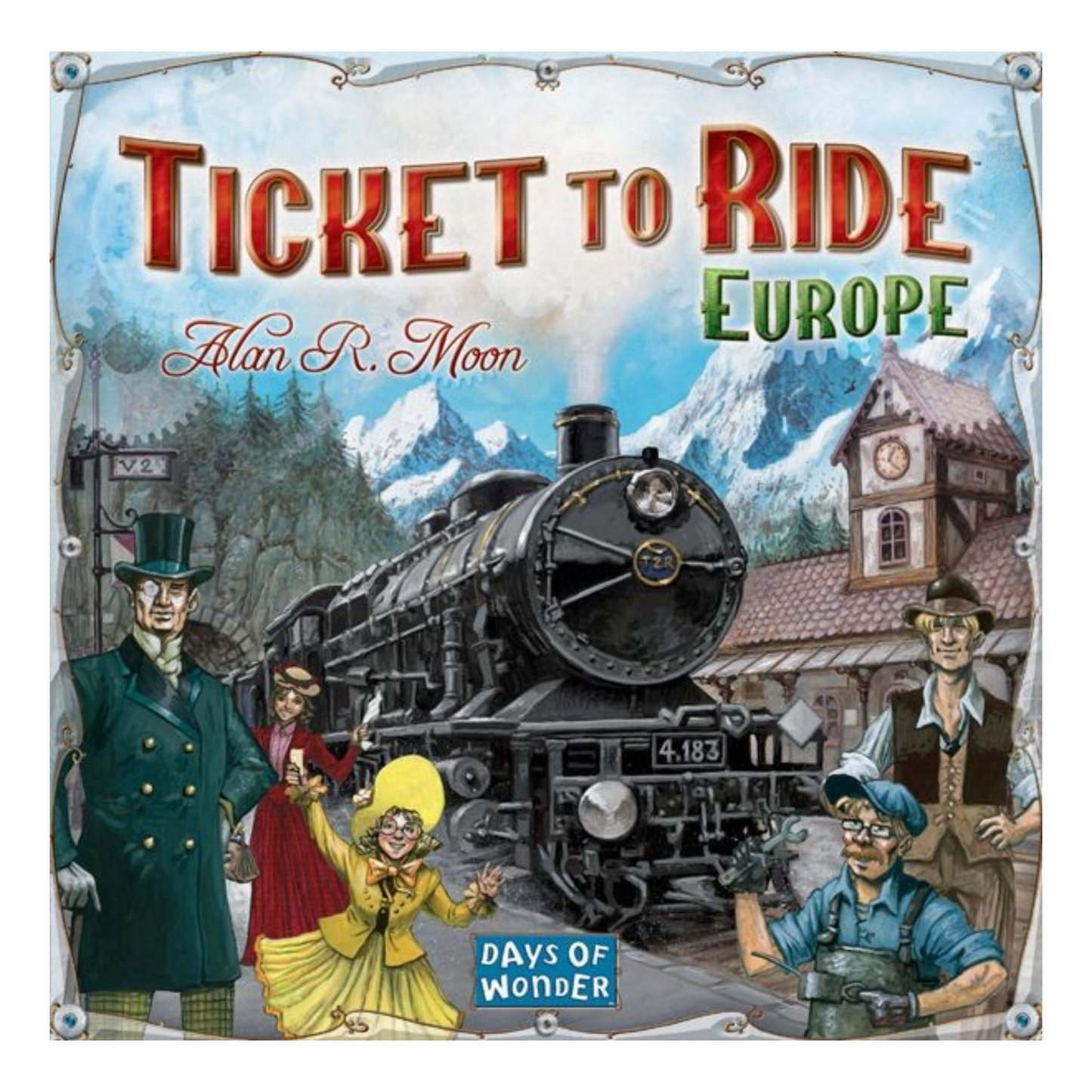 Ticket to Ride Europe - Board Game