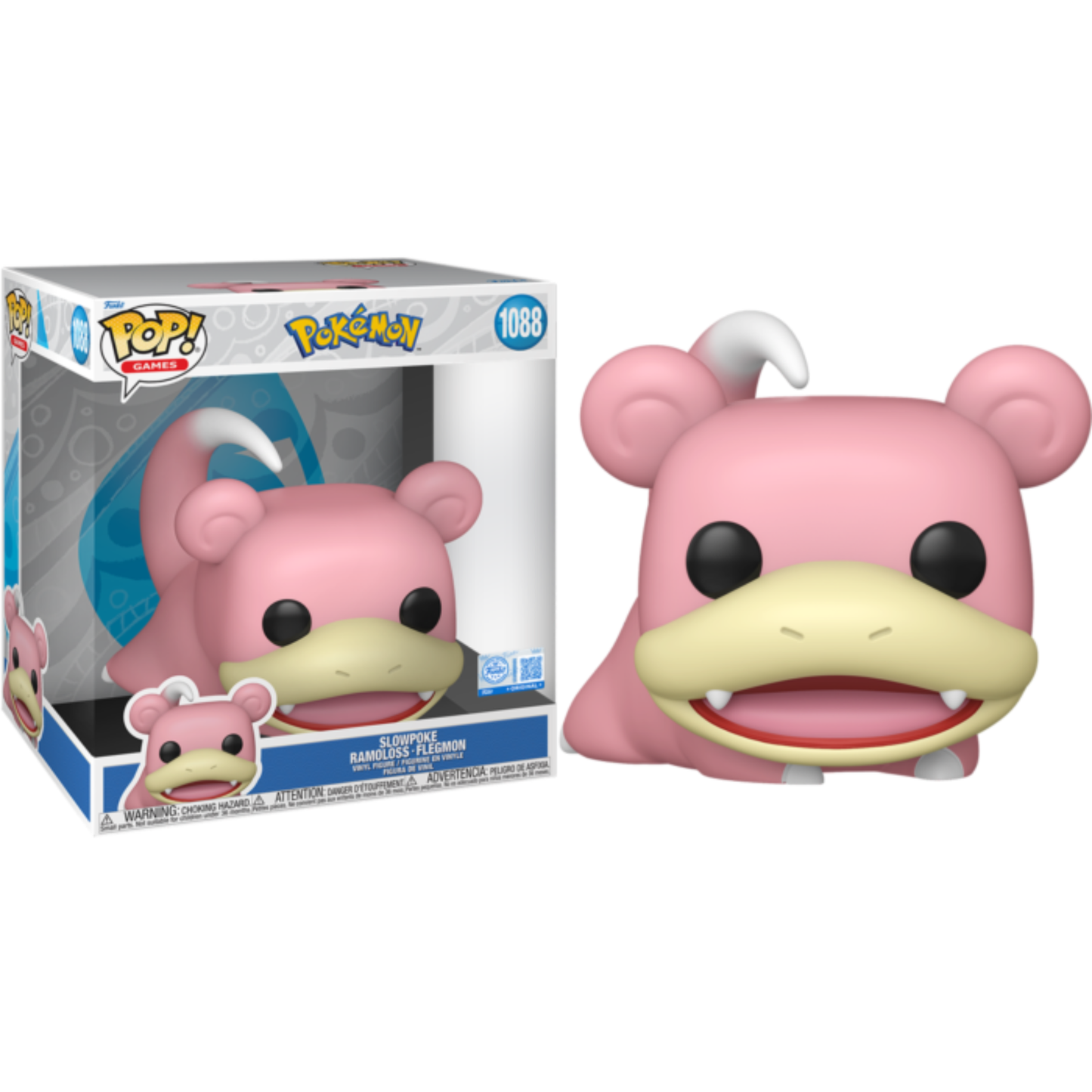 
                  
                    Pokemon - Slowpoke Jumbo 10" Pop! Vinyl Figure
                  
                