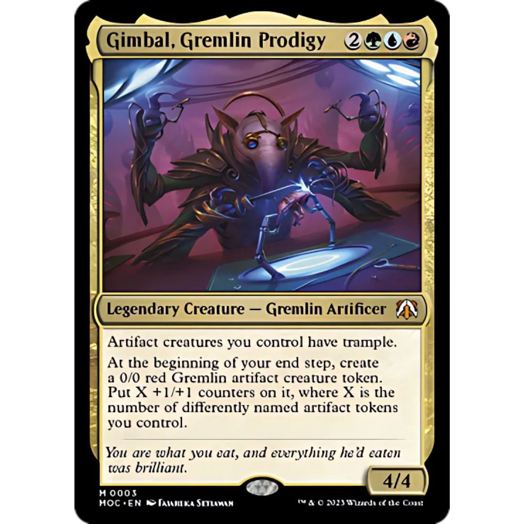 Magic: the Gathering - [TINKER TIME] March of the Machine: Commander Deck