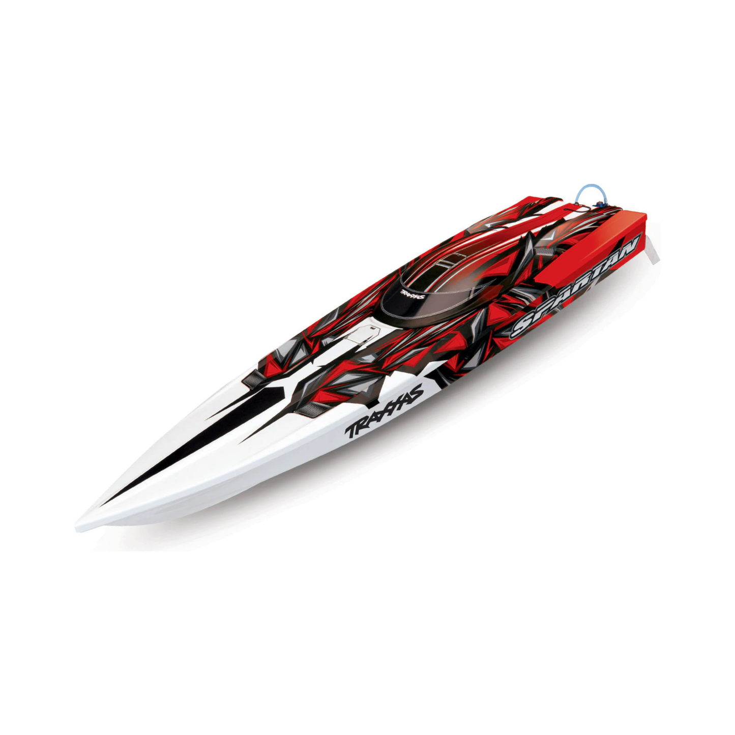 TRAXXAS SPARTAN BRUSHLESS 36" BOAT TQI - RED