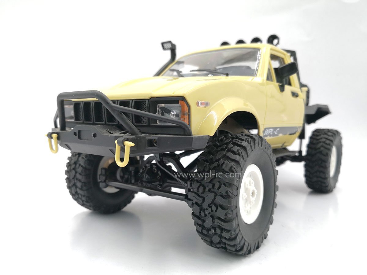 
                  
                    WPL C14 1/16 RC SINGLE CAB SHORT-BED RTR WPL-C14
                  
                