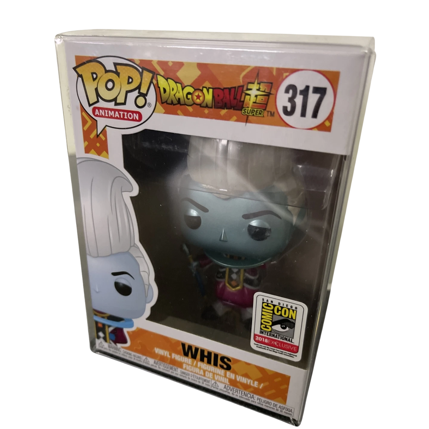 
                  
                    Dragon Ball Super - Whis Metallic Pop! Vinyl - San Diego ComicCon 2018 Exclusive
                  
                