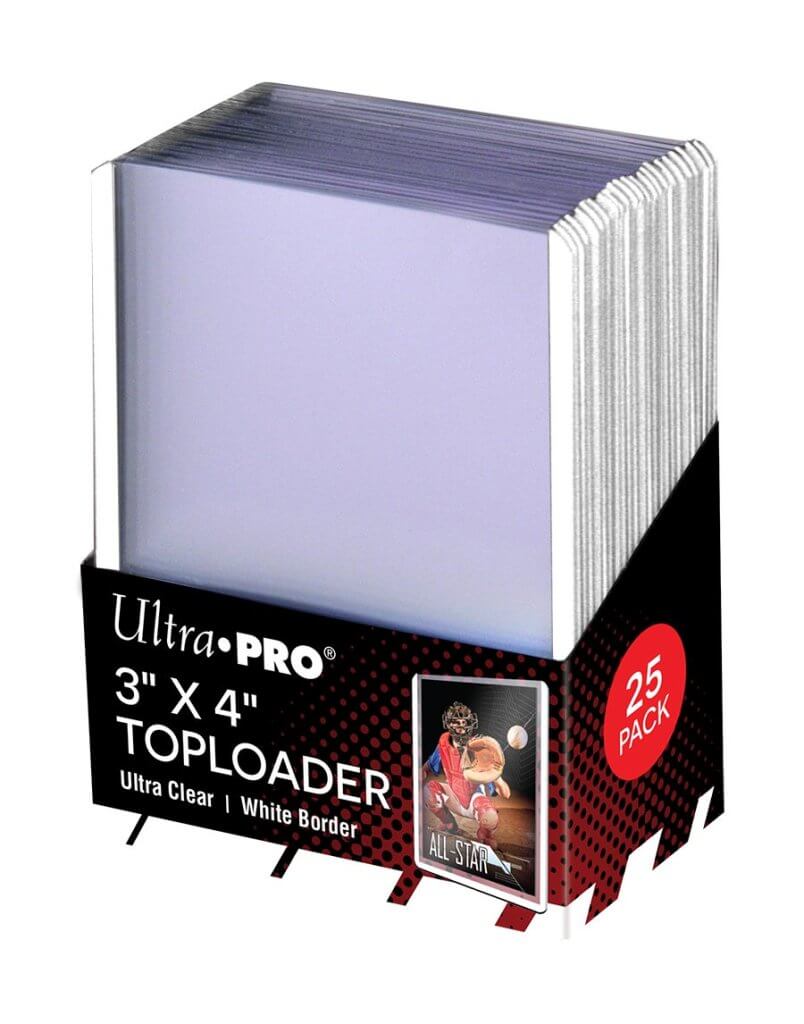 
                  
                    ULTRA PRO Toploader - 3 x 4 35pt White Border
                  
                