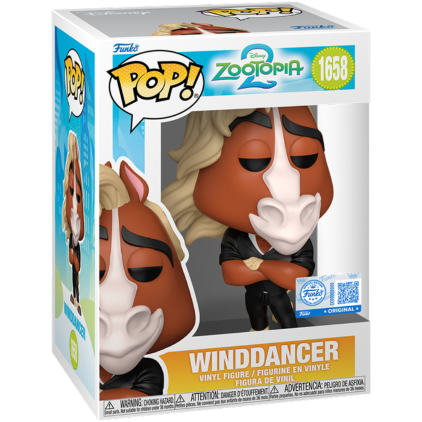 
                  
                    Zootopia 2 - Winddancer Pop! Vinyl Figure
                  
                