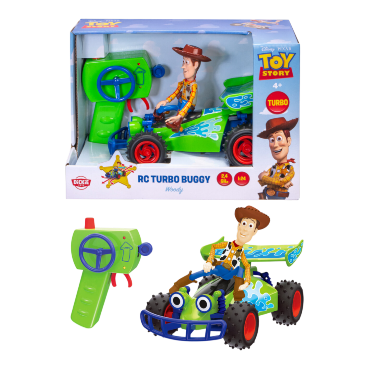 
                  
                    Toy Story - Woody in Buggy Remote Control Car
                  
                