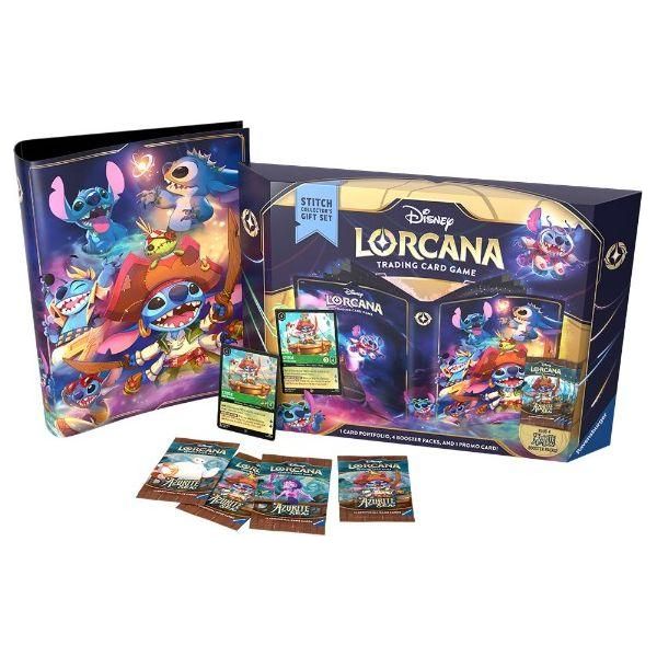 
                  
                    Disney Lorcana TCG: Azurite Sea Set 6 Deck Box - Stitch Collector's Gift Set
                  
                