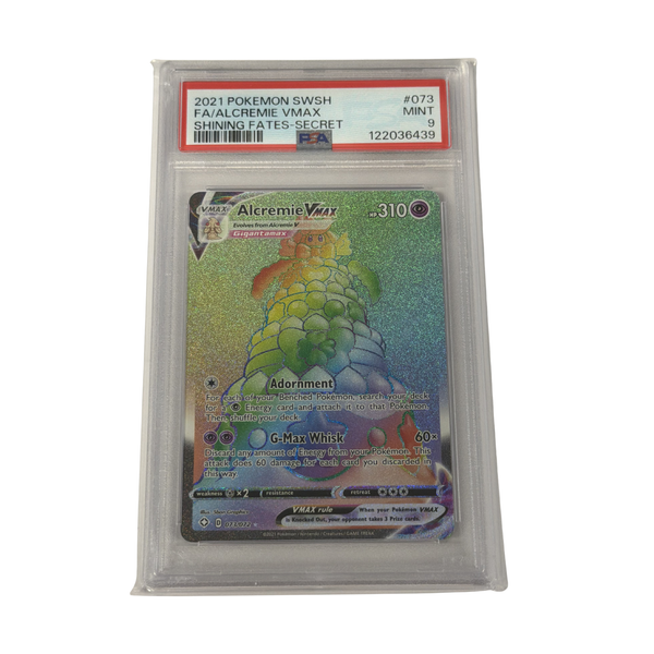 PSA Graded 9 Mint -2021 - Alcremie VMax