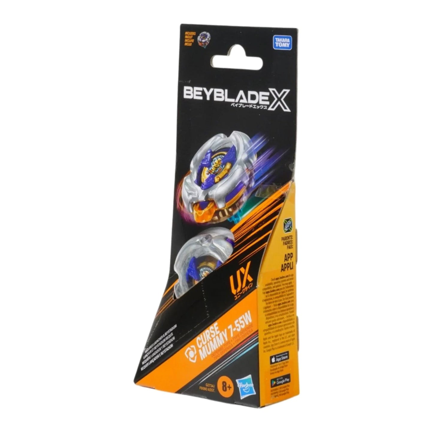 
                  
                    Beyblade X Curse Mummy 7-55W UX Booster Pack Set
                  
                