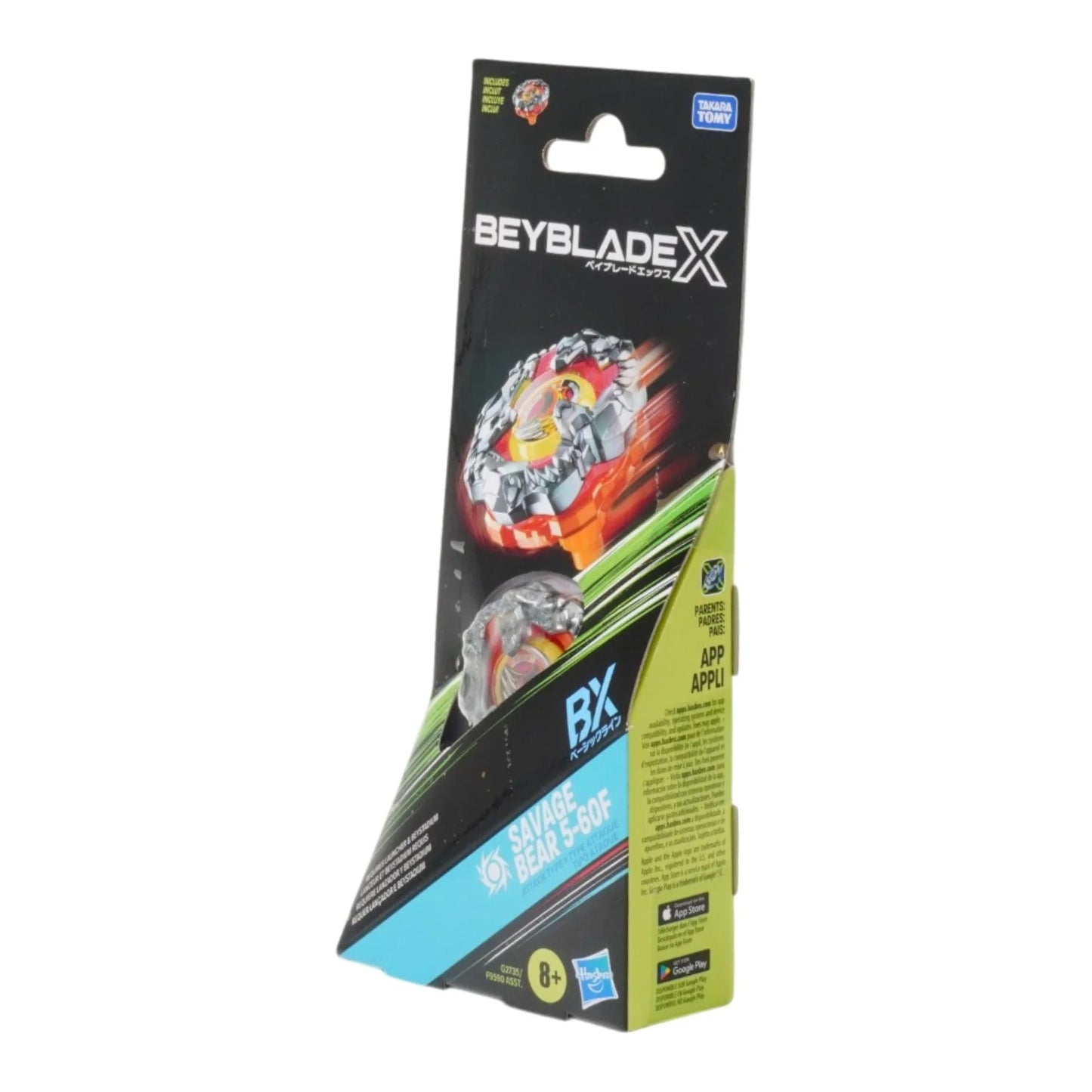 
                  
                    Beyblade X Savage Bear 5-60F BX Booster Pack Set
                  
                