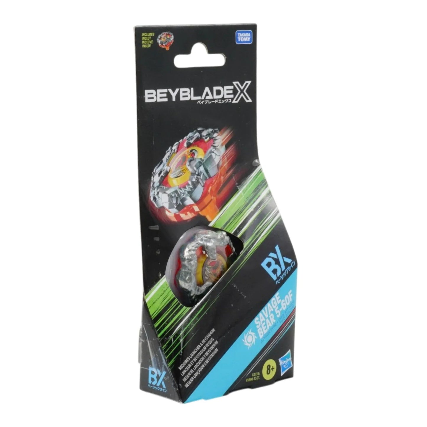 
                  
                    Beyblade X Savage Bear 5-60F BX Booster Pack Set
                  
                