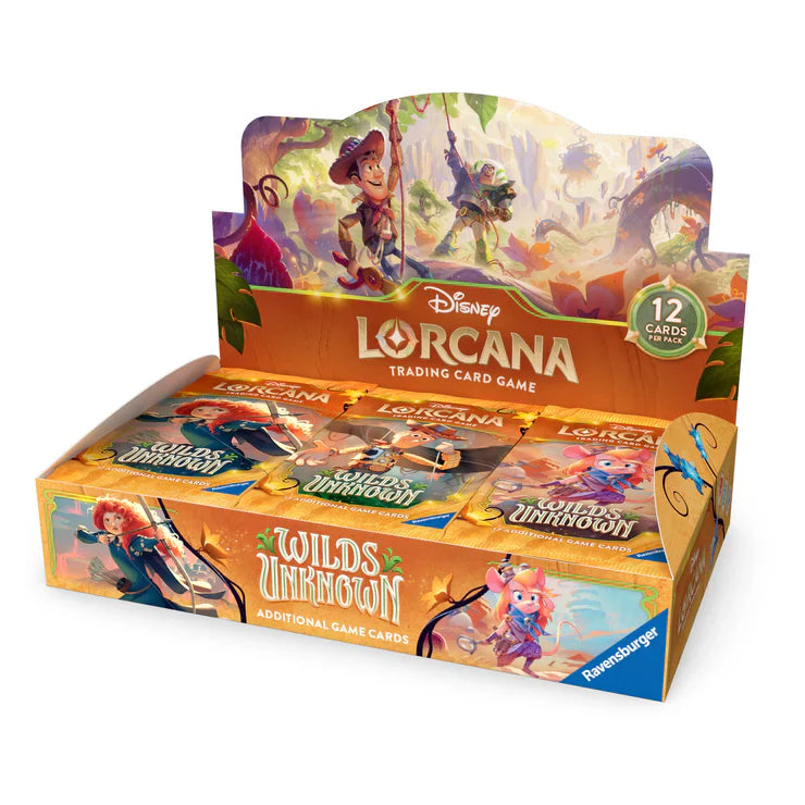 
                  
                    Disney Lorcana Set 12 Play Booster: Wilds Unknown
                  
                