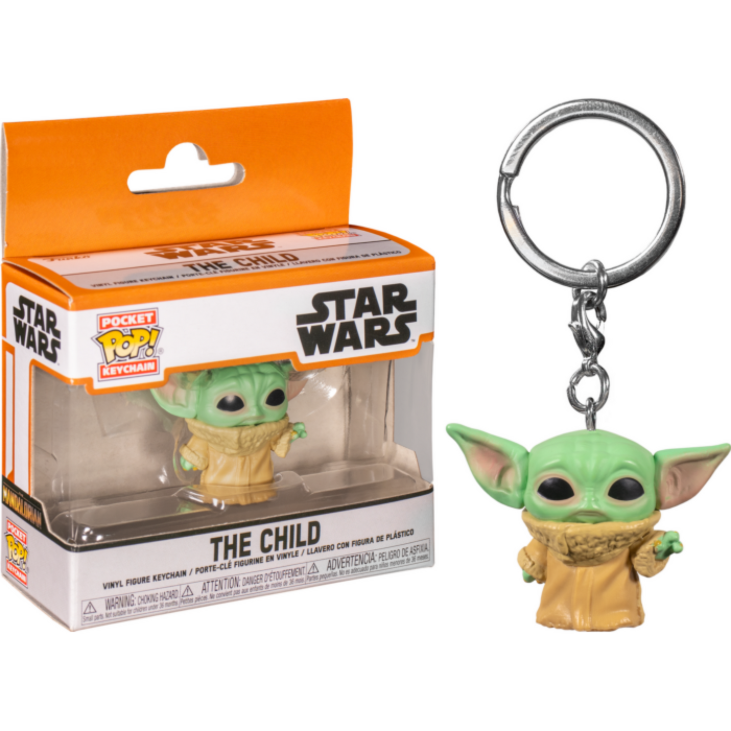 
                  
                    Star Wars: Mandalorian - The Child Pop! Keychain
                  
                