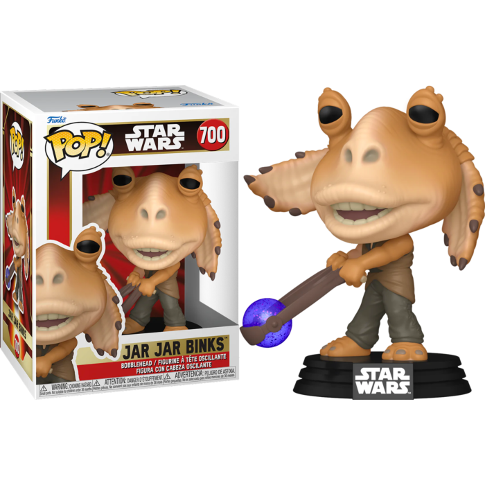 
                  
                    Star Wars Episode I: The Phantom Menace - Jar Jar Binks with Booma Balls 25th Anniversary Pop! Vinyl Figure
                  
                