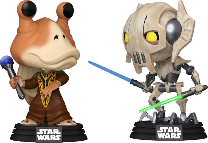 
                  
                    Star Wars: The Clone Wars - Jar Jar Binks vs General Grievous Pop! Vinyl Figure 2-Pack
                  
                