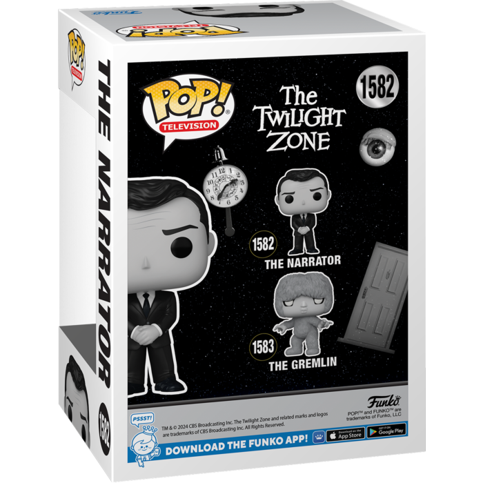 
                  
                    The Twilight Zone - The Narrator Pop! Vinyl Figure
                  
                