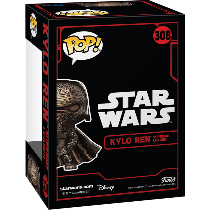 
                  
                    Star Wars: Dark Side - Kylo Ren Supreme Leader Metallic Pop! Vinyl Figure
                  
                