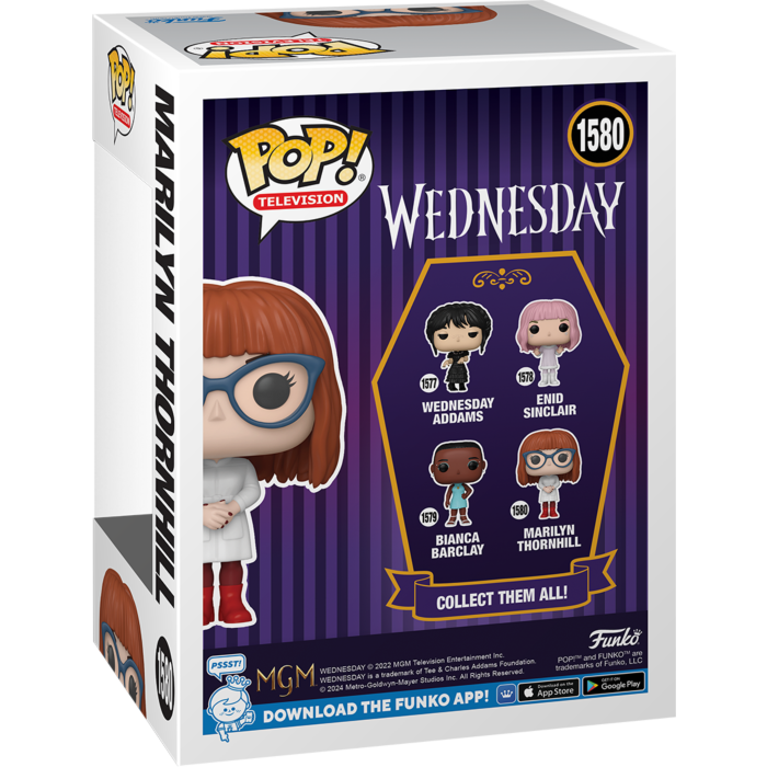 
                  
                    Wednesday (2022) - Marilyn Thornhill Pop! Vinyl Figure
                  
                