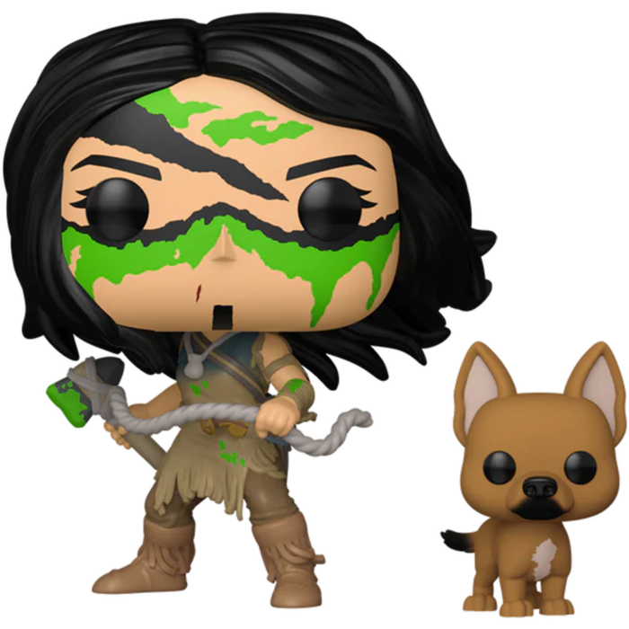 Prey (2022) - Naru with Sarii Glow-in-the-Dark Pop! Plus Vinyl Figure