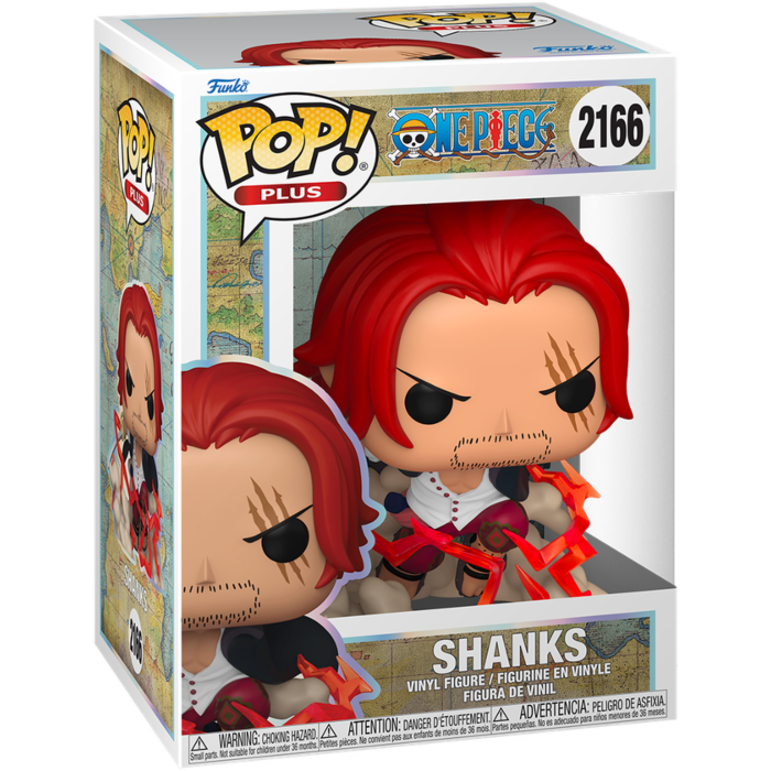 
                  
                    One Piece - Shanks Pop! Plus Vinyl Figure
                  
                