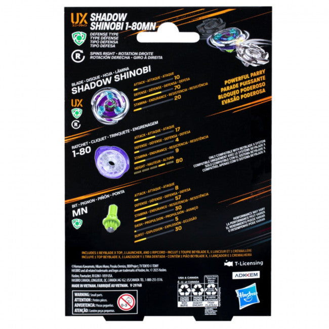 
                  
                    Beyblade X: Starter Pack Assortment 5
                  
                