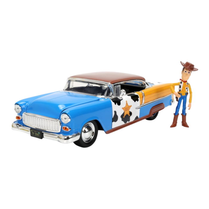 
                  
                    Toy Story - Woody & 1955 Chevrolet Bel Air 1/24th Scale Die-Cast Vehicle Replica
                  
                