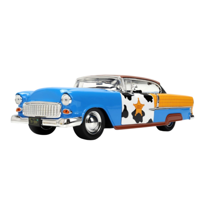 
                  
                    Toy Story - Woody & 1955 Chevrolet Bel Air 1/24th Scale Die-Cast Vehicle Replica
                  
                
