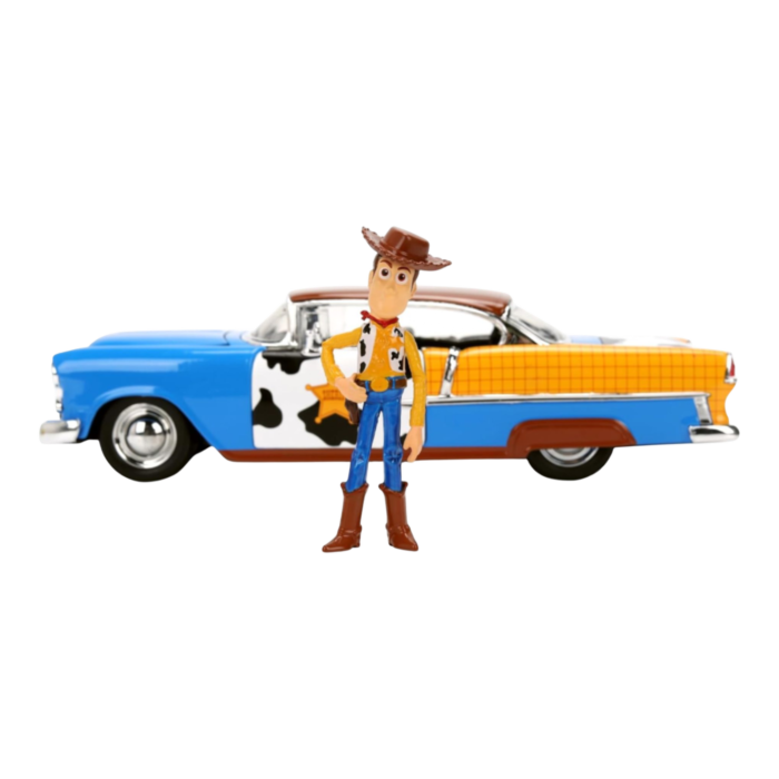
                  
                    Toy Story - Woody & 1955 Chevrolet Bel Air 1/24th Scale Die-Cast Vehicle Replica
                  
                