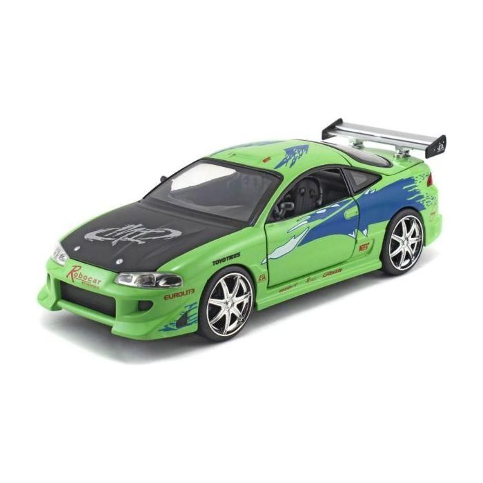 
                  
                    Fast and Furious - Brian’s 1995 Mitsubishi Eclipse 1/24th Scale Diecast Vehicle
                  
                