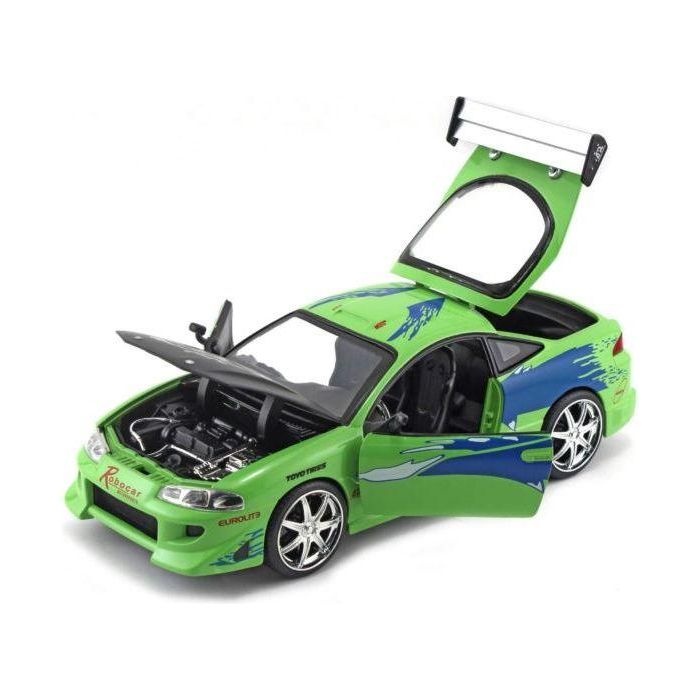 Fast and Furious - Brian’s 1995 Mitsubishi Eclipse 1/24th Scale Diecast Vehicle