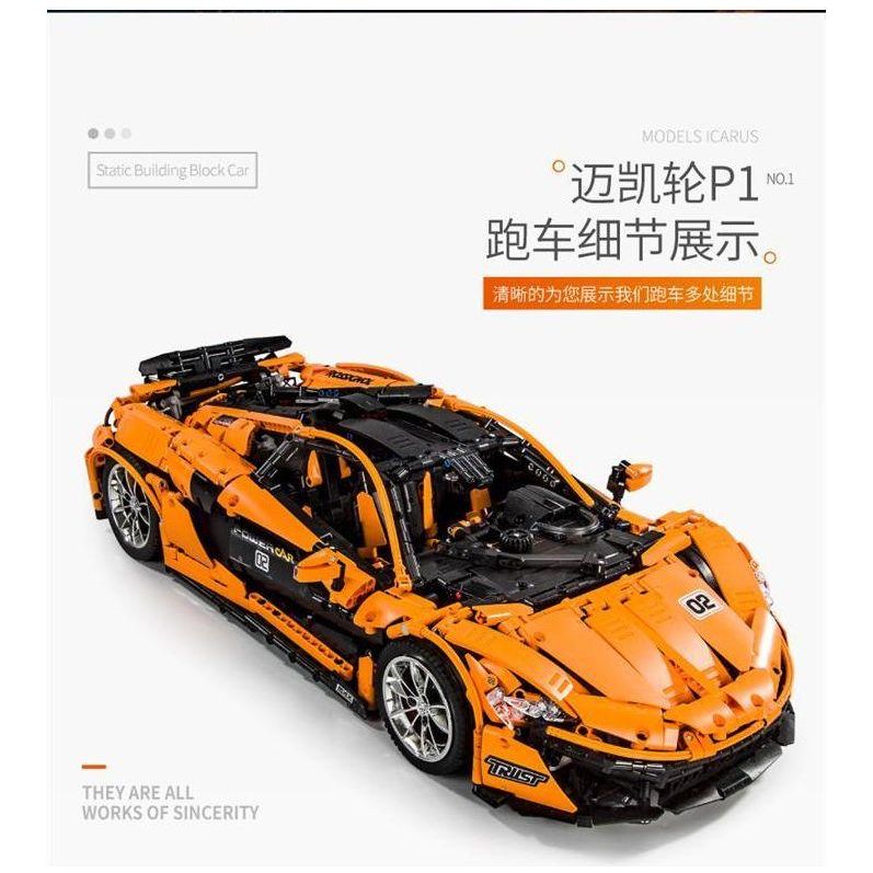 
                  
                    MOULD KING 13090S McLaren P1 hypercar 1:8 with 3228 Pieces
                  
                