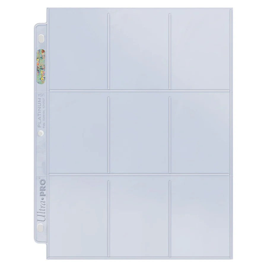 
                  
                    ULTRA PRO Page - 9-Pocket Platinum Page for Standard Size Cards
                  
                