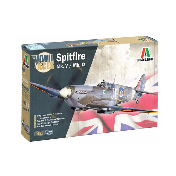 ITALERI 1/72 SPITFIRE MK.V / MK.IX ACES