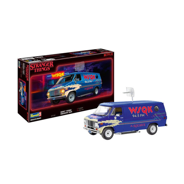 REVELL 1/25 GMC WSQK SQUAWK VAN - STRANGER THINGS